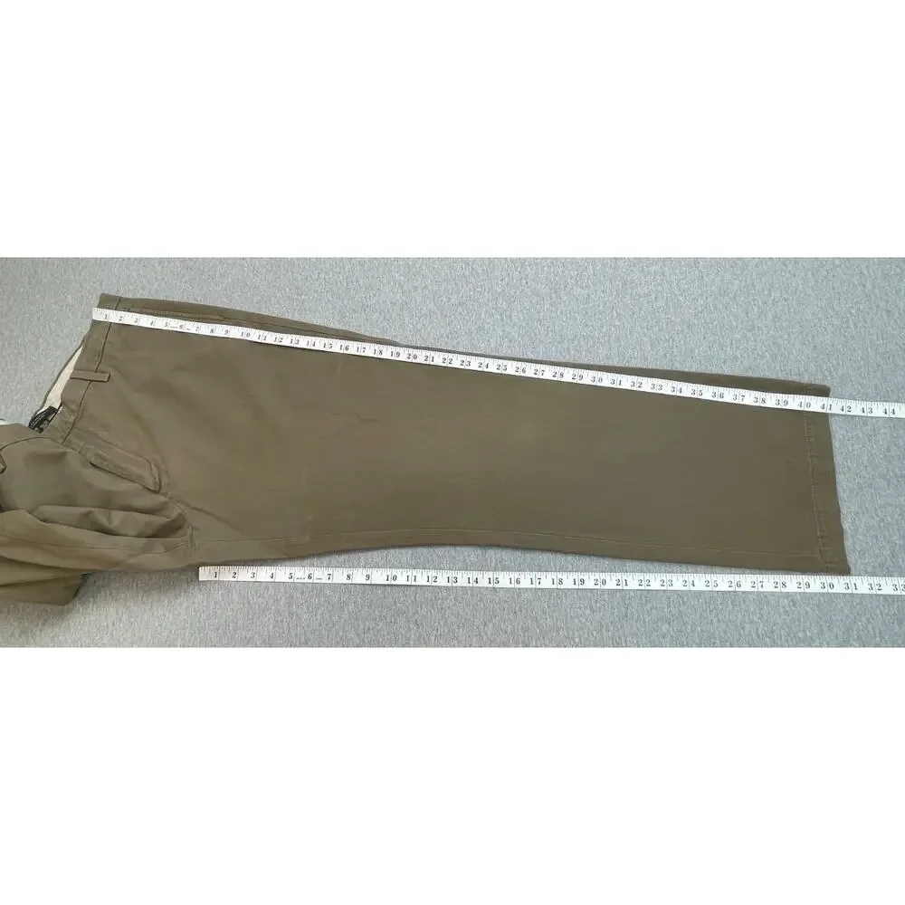 Banana Republic Pants Men 36 x 32 Brown 100% Cotton Stretch Slim Fit Gavin Chino